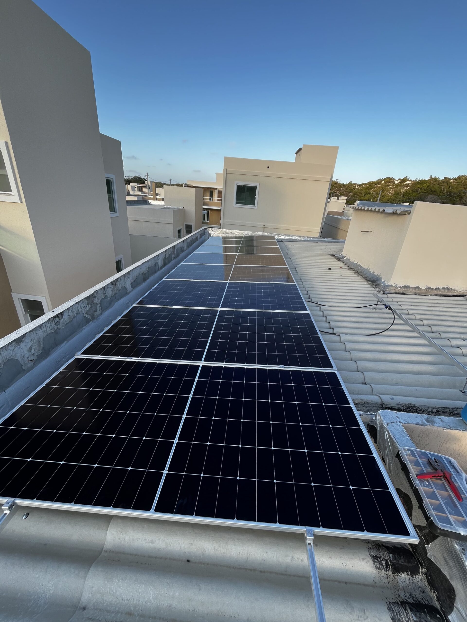 Projeto de energia solar Condominio busca Vida