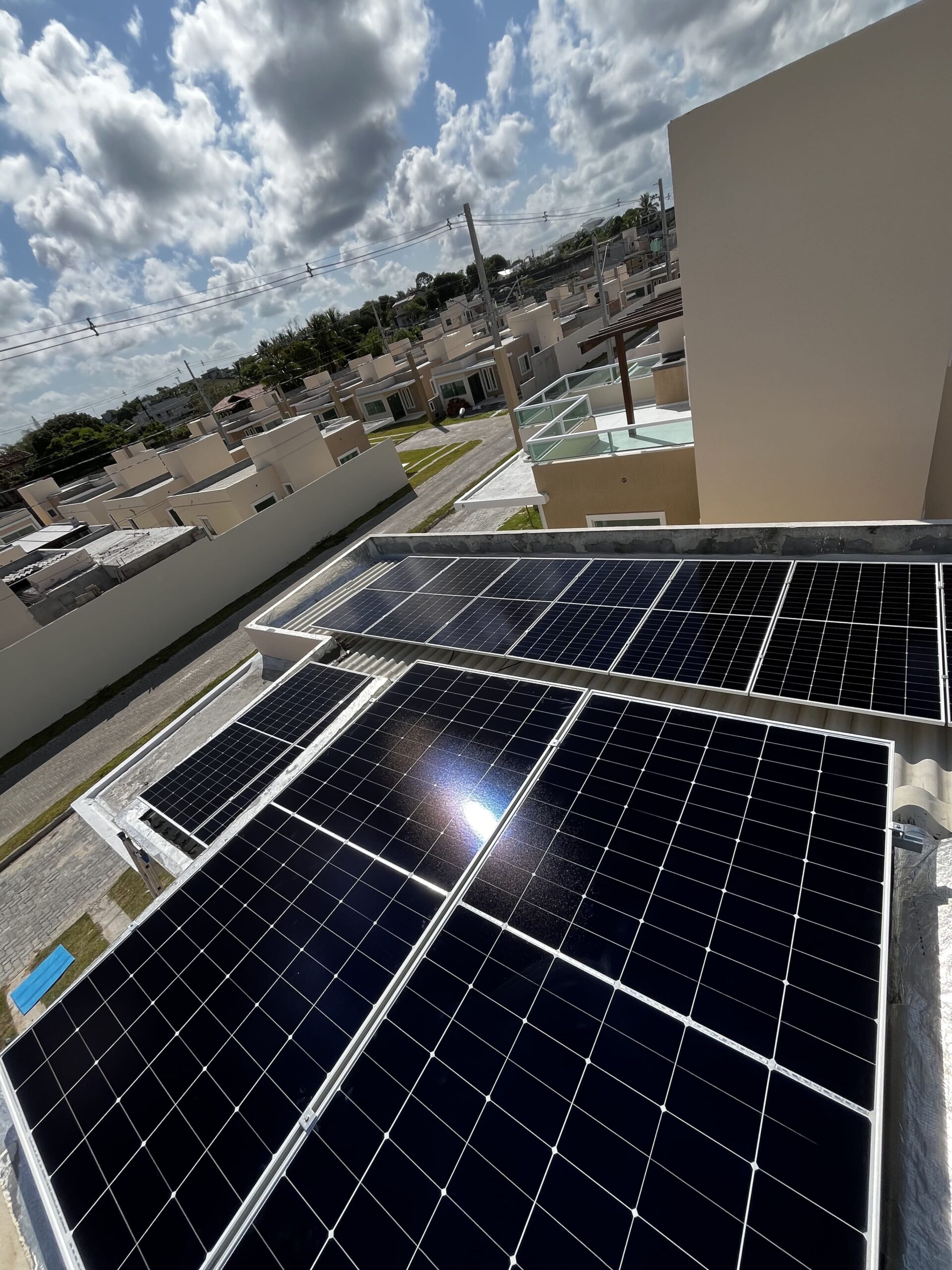Projeto de energia solar Condominio busca Vida