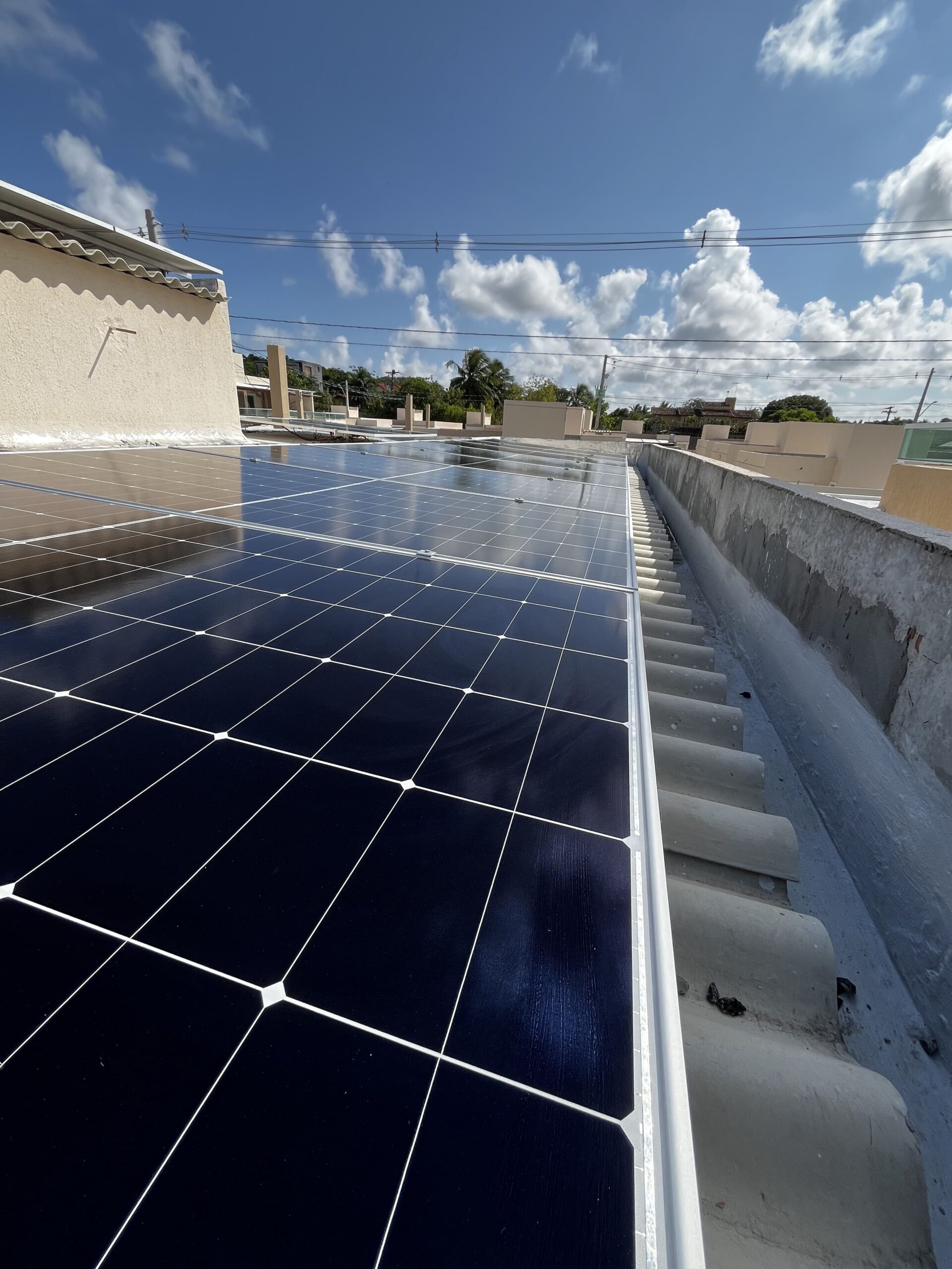 Projeto de energia solar Condominio busca Vida