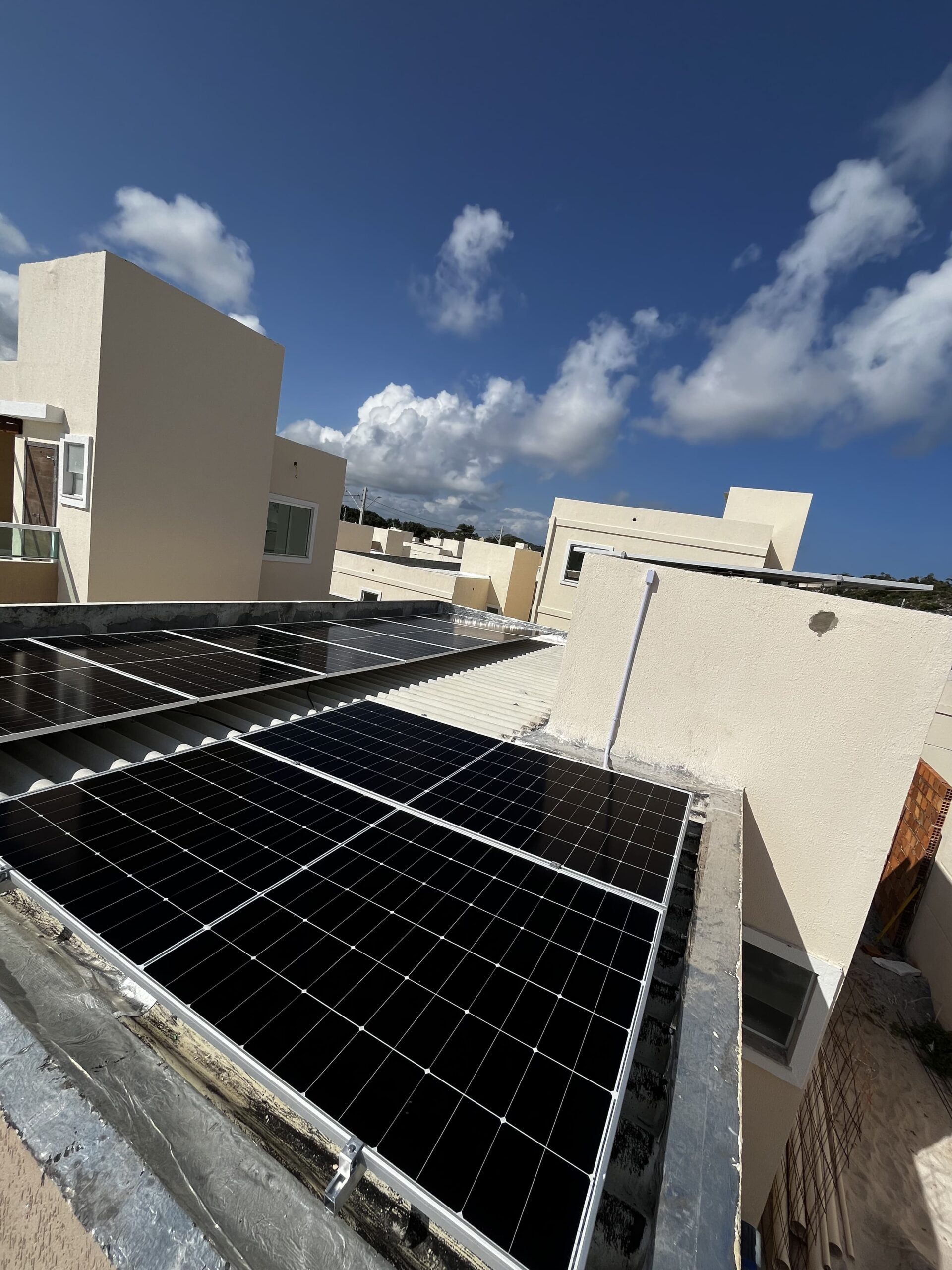 Projeto de energia solar Condominio busca Vida